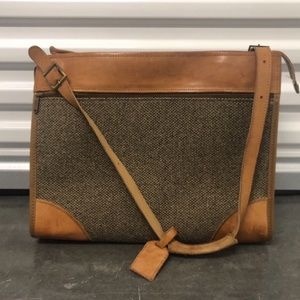 Vintage Hartmann Tweed Messenger Bag